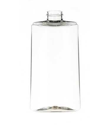 Farblose 100 ml PET Flasche, runde Form