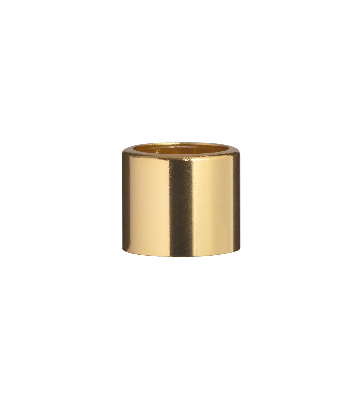 Aluminiumkragen 17,2x13 mm Gold – für leere Parfümglasflaschen