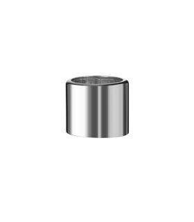 Aluminiumkragen 17,2 x 14 mm Silber – für leere Parfümglasflaschen