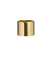 Aluminium-Kragen 17,2x14 mm gold