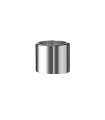 Aluminium-Kragen 17,2x14,5 mm silber