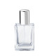 Parfümglasflasche 30 ml MINDY klar mit silbernem Zerstäuber - Leer Set