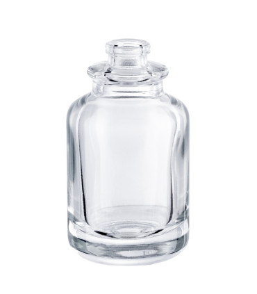 Elegante 30 ml Parfümglasflasche – runder Glasflakon