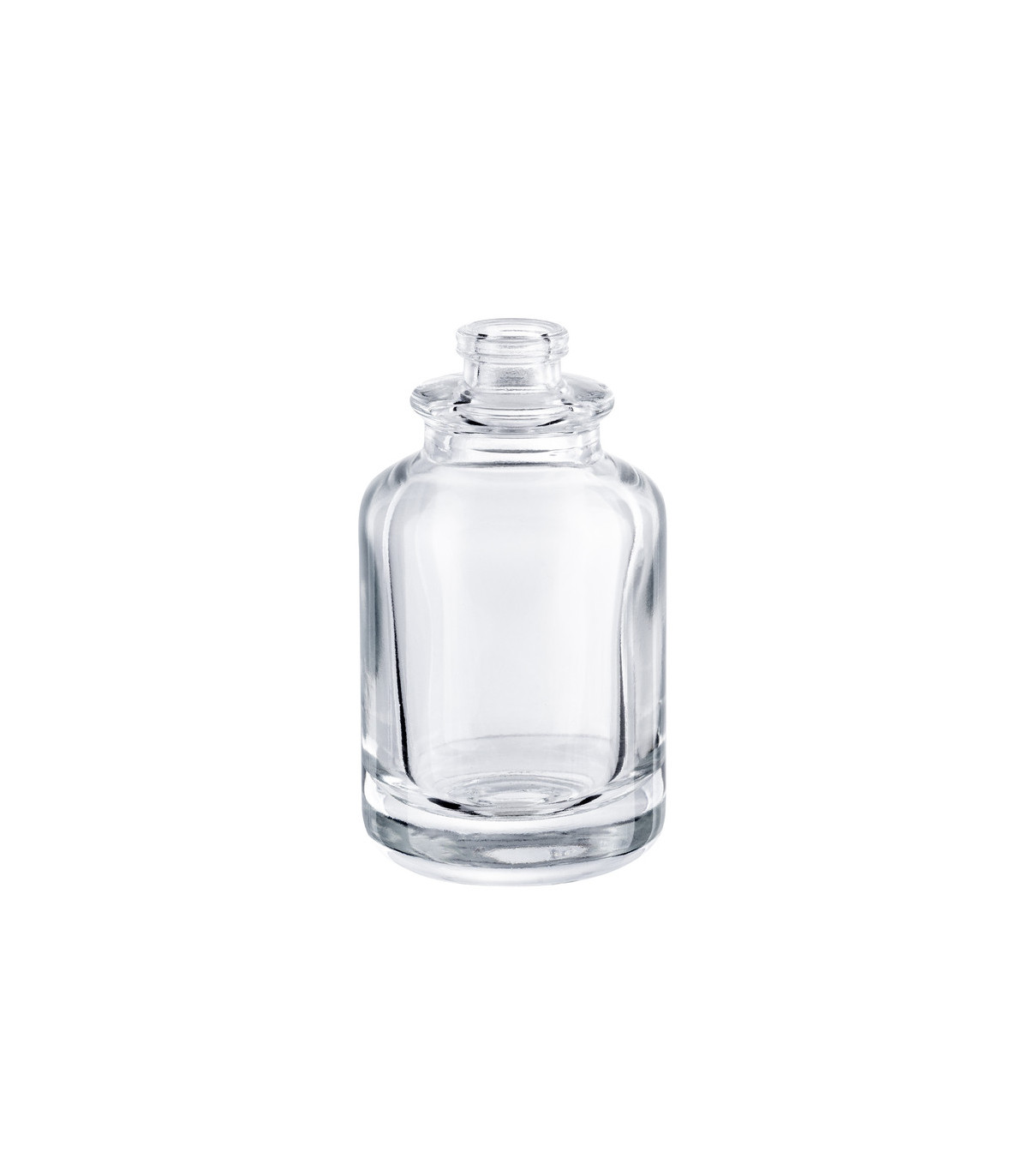 Elegante 30 ml Parfümglasflasche – runder Glasflakon
