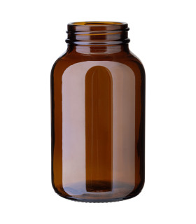 Weithalsglas 250 ml braun 45/400 [1]