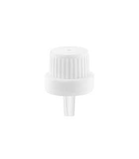 Tropfer 18 mm mit weißem Schraubverschluss [2]