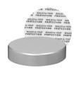 45/400 UNISHELL Schraubdeckel silber