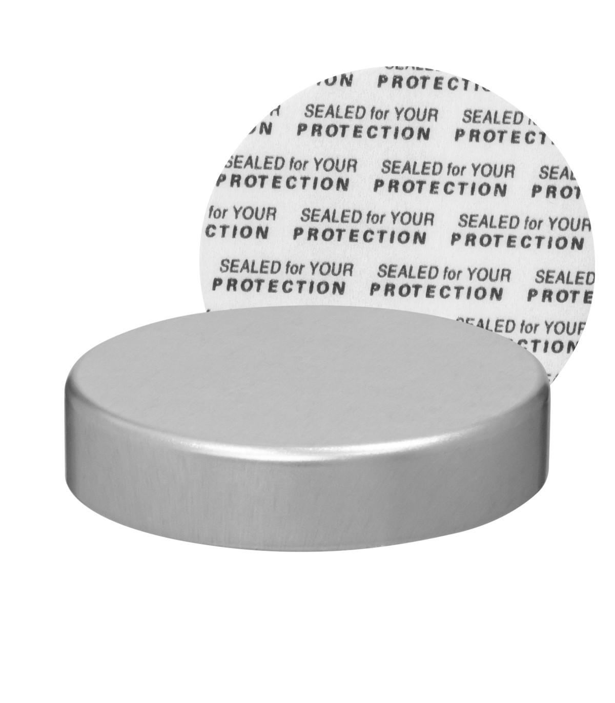Schraubdeckel UNISHELL 45/400 silber für Weithalsgläser Tablettenglas