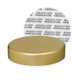 45/400 UNISHELL Schraubdeckel gold