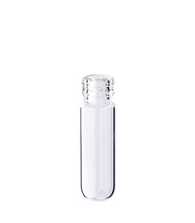 3 ml Glasflasche 13x45 transparent, geeignet für Pipette oder Zerstäuber