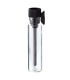 Glasflasche 1 ml mit Applikator und Schutzkappe für Parfumproben