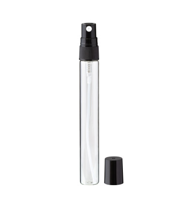 Kleine Glasflasche 10 ml mit Schraub-Zerstäuber für Parfum