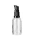 Glasflasche 30 ml klar mit schwarzer Pumpe [2]