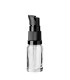 Glasflasche 10 ml klar mit schwarzer Pumpe [2]