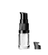 Glasflasche 5 ml klar mit schwarzer Pumpe [2]