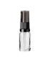 Glasflasche 10 ml klar mit schwarzer Pumpe [1]