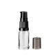 Glasflasche 10 ml klar mit schwarzer Pumpe [1]