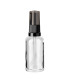Glasflasche 30 ml klar mit schwarzer Pumpe [1]