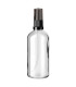 Glasflasche 100 ml klar mit schwarzer Pumpe [1]