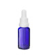 20-ml-Blauglasflasche mit weißer Pipette
