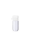 Glasfläschchen 2 ml klar mit weißem Flip-Top-Verschluss [1]