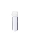 Glasfläschchen 3 ml klar mit weißem Flip-Top-Verschluss [1]
