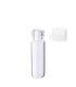 Glasfläschchen 3 ml klar mit weißem Flip-Top-Verschluss [1]