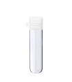 Glasfläschchen 4 ml klar mit weißem Flip-Top-Verschluss [1]