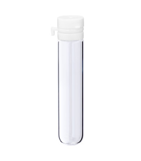 Glasfläschchen 5 ml mit weißem Flip-Top-Verschluss [1]