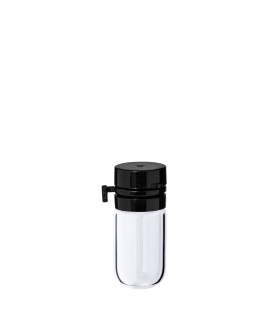 Glasfläschchen 1,5 ml mit schwarzem Flip-Top-Verschluss [1]