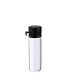 Glasfläschchen 3 ml klar mit schwarzem Flip-Top-Verschluss [1]