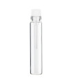 Glasfläschchen 2 ml klar mit weißem Applikator [2]