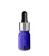 Blaue Glasflasche 5 ml mit silberner Pipette [2]