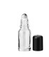 Glasflasche 10 ml klar Roll-on mit schwarzem Schraubverschluss [2]