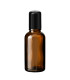 Glasflasche 30 ml braun Roll-on mit schwarzem Schraubverschluss [2]