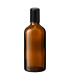 Glasflasche 100 ml braun Roll-on mit schwarzem Schraubverschluss [2]