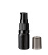 Glasflasche 5 ml schwarz mit schwarzer Pumpe [1]