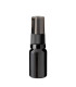 Glasflasche 10 ml schwarz mit schwarzer Pumpe [1]