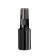 Glasflasche 20 ml schwarz mit schwarzer Pumpe [1]