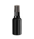 Glasflasche 30 ml schwarz mit schwarzer Pumpe [1]