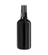 Glasflasche 100 ml schwarz mit schwarzer Pumpe [1]