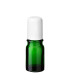 Glasflasche 5 ml grün Roll-on mit weißem Schraubverschluss [2]
