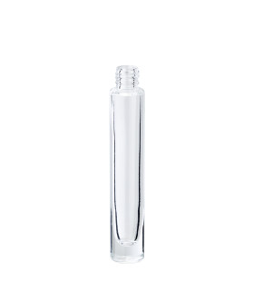 Glasflasche 10 ml klar rund 13/410