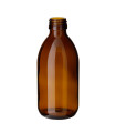 Glasflasche 250 ml braun PP28 Sirupflasche [1]