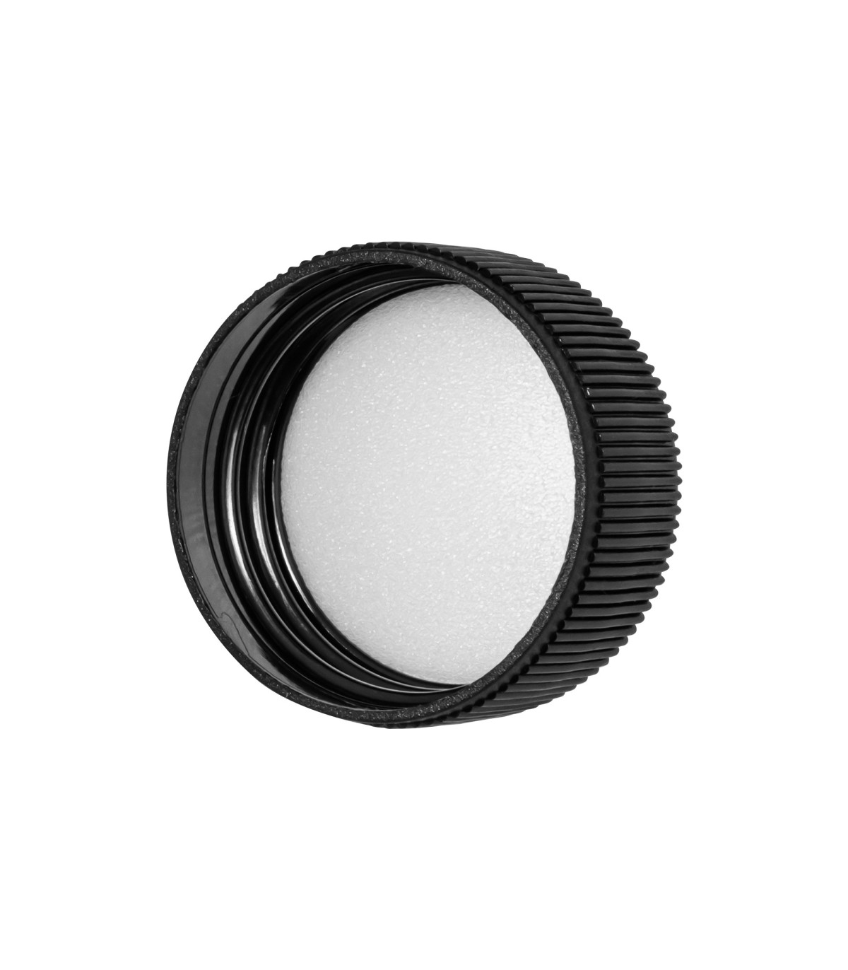 28 mm Schraubverschluss HDPE schwarz [1]
