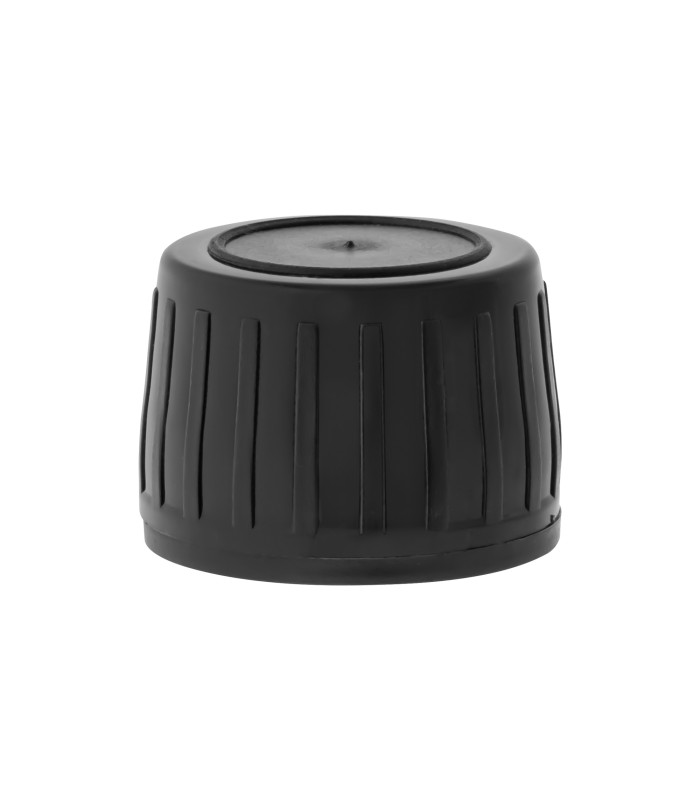 28 mm Schraubverschluss HDPE schwarz [2]