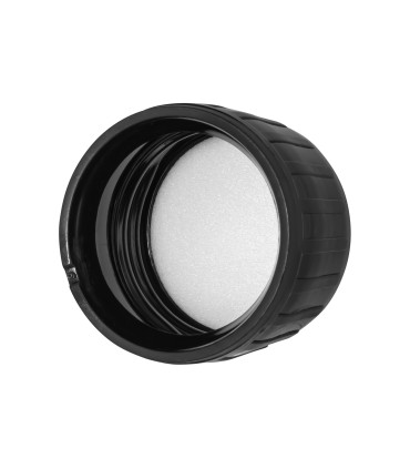 28 mm Schraubverschluss HDPE schwarz [2]