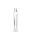 Glasflasche 10 ml klar quadratisch 13/410