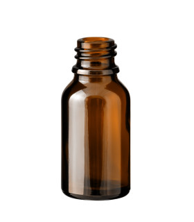 Glasflasche 15 ml braun - Leer 18/415 | Mengenrabatte