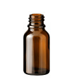 Glasflasche 15 ml braun